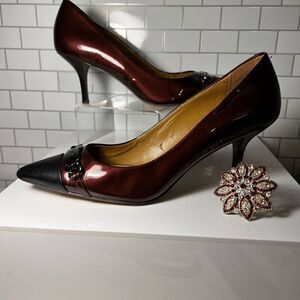 Coach Bowery Kitten Heels 